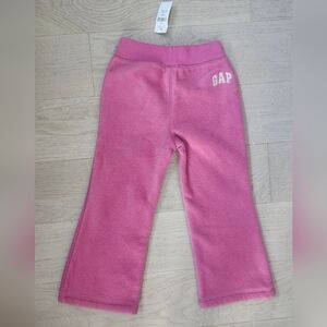 New GAP fleece Pink Pants 3T